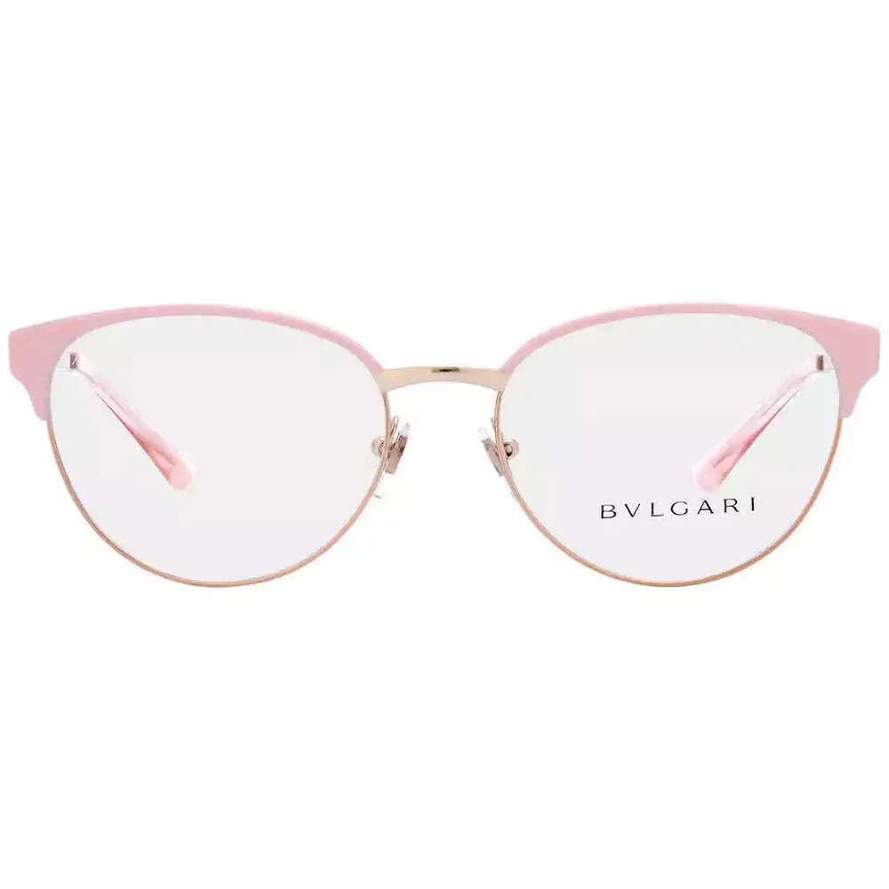 NWT Bvlgari BV2247 Gold Pink 54mm Eyeglasses